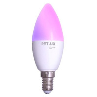 RETLUX RSH 100 C37, E14, 4,5 W, RGB, CCT