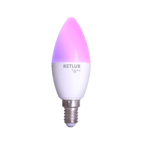 RETLUX RSH 100 C37, E14, 4,5 W, RGB, CCT