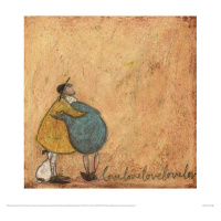 Umělecký tisk Sam Toft - Love love love, 40 × 40 cm