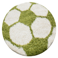 Ayyildiz koberce Dětský kusový koberec Fun 6001 green - 120x120 (průměr) kruh cm