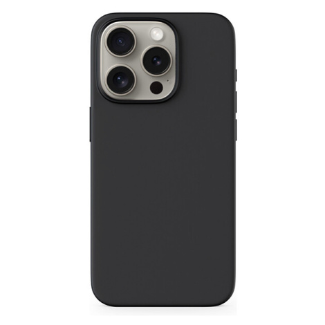 Epico Mag+ Silicone Case for iPhone 15 - MagSafe compatible - černá Černá