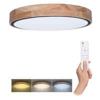 Svítidlo stropní SOLIGHT WO8005 Iron Oak 48W