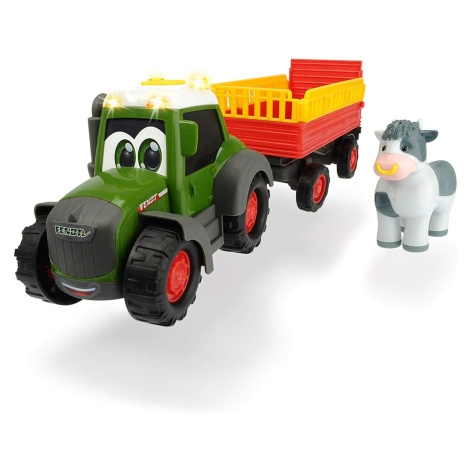 ABC Traktor Fendti s přívěsem 30 cm Dickie
