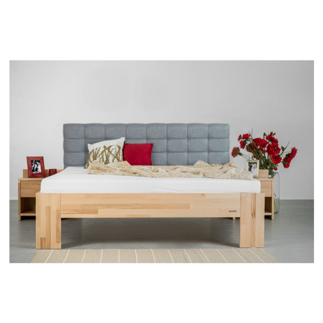 Ahorn Vento Rozměr: 140x200 cm, Moření: Transparentní olej, Potahová látka: 16 Pink