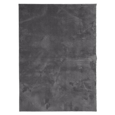 vidaXL Koberec HUARTE krátký vlas měkký a pratelný antracit 160x230 cm