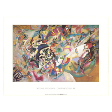 Umělecký tisk Kompozice 1919, Kandinsky, (59.5 x 47.5 cm) MIGNECO&SMITH