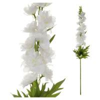 Umělá květina Ostrožka bílá, 70 x 8 cm