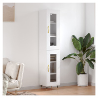 vidaXL Skříň highboard bílá 34,5 x 34 x 180 cm kompozitní dřevo