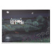 Obraz na plátně Jo Grundy - Moon River, (80 x 60 cm)