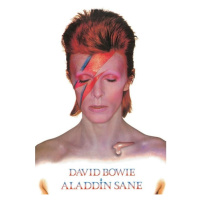 Plakát, Obraz - David Bowie - Aladdin Sane, 61 × 91.5 cm