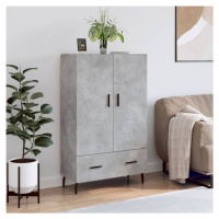 vidaXL Skříň highboard betonově šedá 69,5x31x115 cm kompozitní dřevo