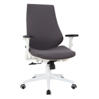 Kancelářská židle Epos, bílá/šedá