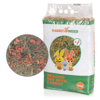 Rabbit Weed seno luční s mrkví, 4x 1kg, cena za 1ks