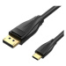 Vention USB-C to DP 1.2 (Display Port) Cable 1M Black