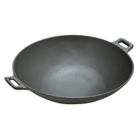 Cattara 13069 Grilovací pánev Wok Litina, pr. 31 cm