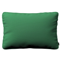 Dekoria Gabi - potah na polštář šňůrka po obvodu obdélníkový, lahvově zelená, 60 x 40 cm, Loneta