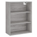 vidaXL Skříň highboard šedá sonoma 69,5 x 34 x 180 cm kompozitní dřevo