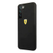 Ferrari FESSIHCS22MBK hard silikonové pouzdro Samsung Galaxy S22 PLUS 5G Black On Track Silicone