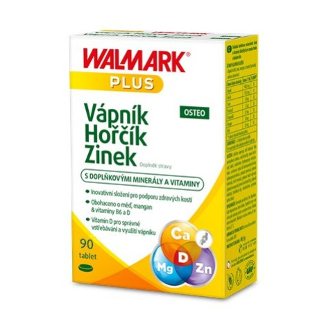 Walmark Vápník, Hořčík, Zinek Osteo 90 tablet - II. jakost