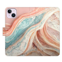 iSaprio flip pouzdro Colour Marble pro iPhone 14 Plus