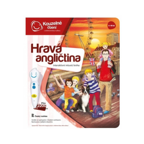 Kouzelné čtení Kniha Hravá angličtina Albi