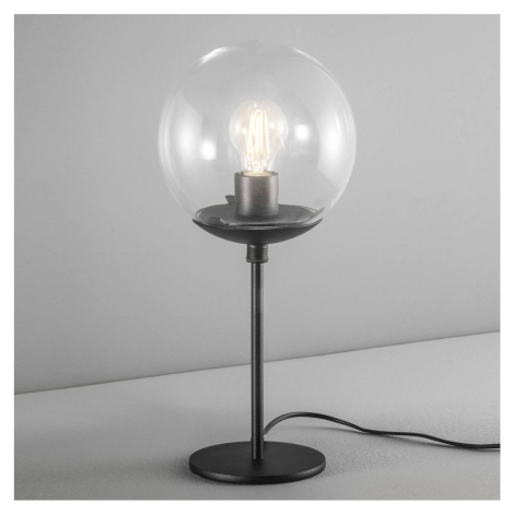 Metallux Stolní lampa Global Ø 20 cm černá