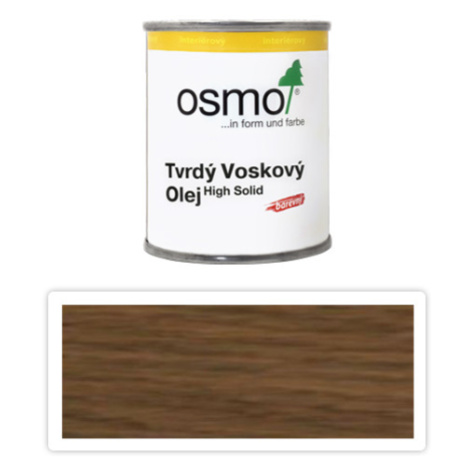 Tvrdý voskový olej OSMO barevný 0.125l Černý 3075