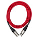 Cascha Advanced Line Mic Cable Red 6m