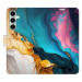 iSaprio Flip pouzdro Colourful Marble pro Samsung Galaxy S23 FE