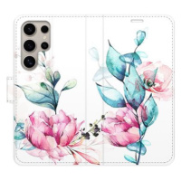 iSaprio flip pouzdro Beautiful Flower pro Samsung Galaxy S24 Ultra