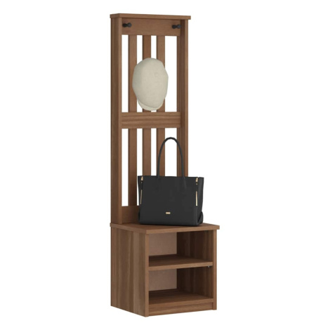 vidaXL Předsíňový strom SANDNES 45x40x159,5 cm Borovicový masiv