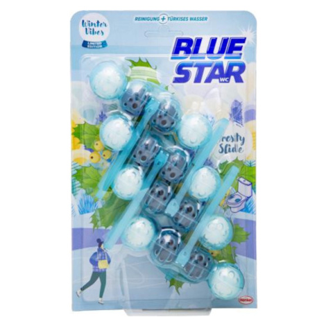 Blue Star Blau Aktiv WC blok Frosty Slide 4 x 50 g