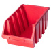 Zásobník plastový Ergobox 4 červený