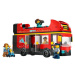 LEGO® City 60407 Červený dvoupodlažní vyhlídkový autobus