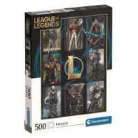 Clementoni - Puzzle 500 LEAGUE of Legends