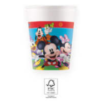 Procos Papírové kelímky - Mickey Mouse Rock 200 ml 8 ks