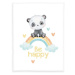 HERDING - Baby supersoft deka 75/100cm BE HAPPY