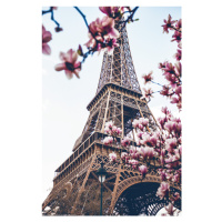 Plakát, Obraz - Paříž - Eiffel Tower, 61 × 91.5 cm