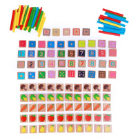 Lucy & Leo dřevěný edukativní set - Učíme se počítat 135 prvků