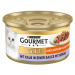 Gourmet Gold jemné kousky 48 x 85 g - telecí & zelenina