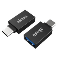 Akasa adaptér USB3.1 Gen2 - USB-C (F/M) (AK-CBUB62-KT02)