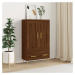 vidaXL Skříň highboard hnědý dub 69,5 x 31 x 115 cm kompozitní dřevo