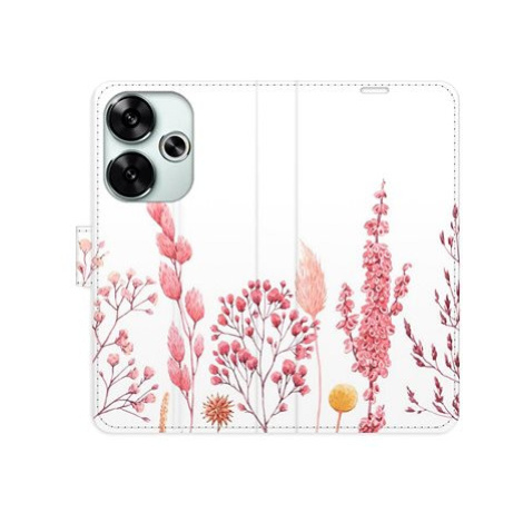 iSaprio Flip pouzdro Pink Flowers 03 pro Poco F6