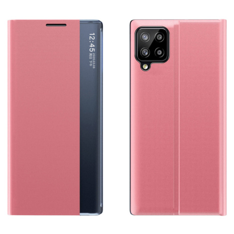 New Sleep knížkové pouzdro na Samsung Galaxy A22 4G pink