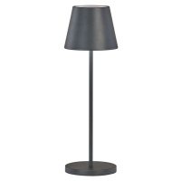 Černá LED stmívatelná stolní lampa s kovovým stínidlem (výška 34 cm) Cosenza 2.0 – Fischer & Hon