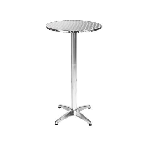 Barový stolek hliníkový 60 cm tectake