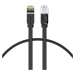 Kabel Baseus Cat 6 UTP Ethernet RJ45 Cable Flat 1m black