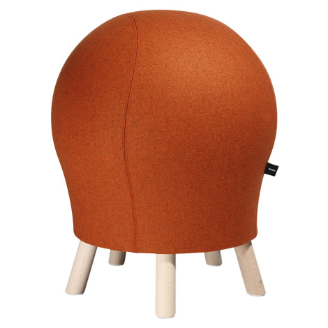Topstar Fitness stolička SITNESS 5 ALPINE, výška sedáku cca 620 mm, potah oranžový