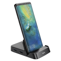 Baseus Mate USB Type-C Hub Desktop Docking Station Stand for Mobile Phone (6953156293717)