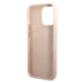 Zadní kryt Guess PU 4G MagSafe pro Apple iPhone 14 Pro, růžová